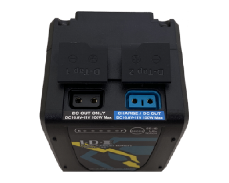 IDX IM-98/2X; 2x IM-98 High Capacity + IDX VL-2X Sequential 2-Kanal V-Mount Ladegerät